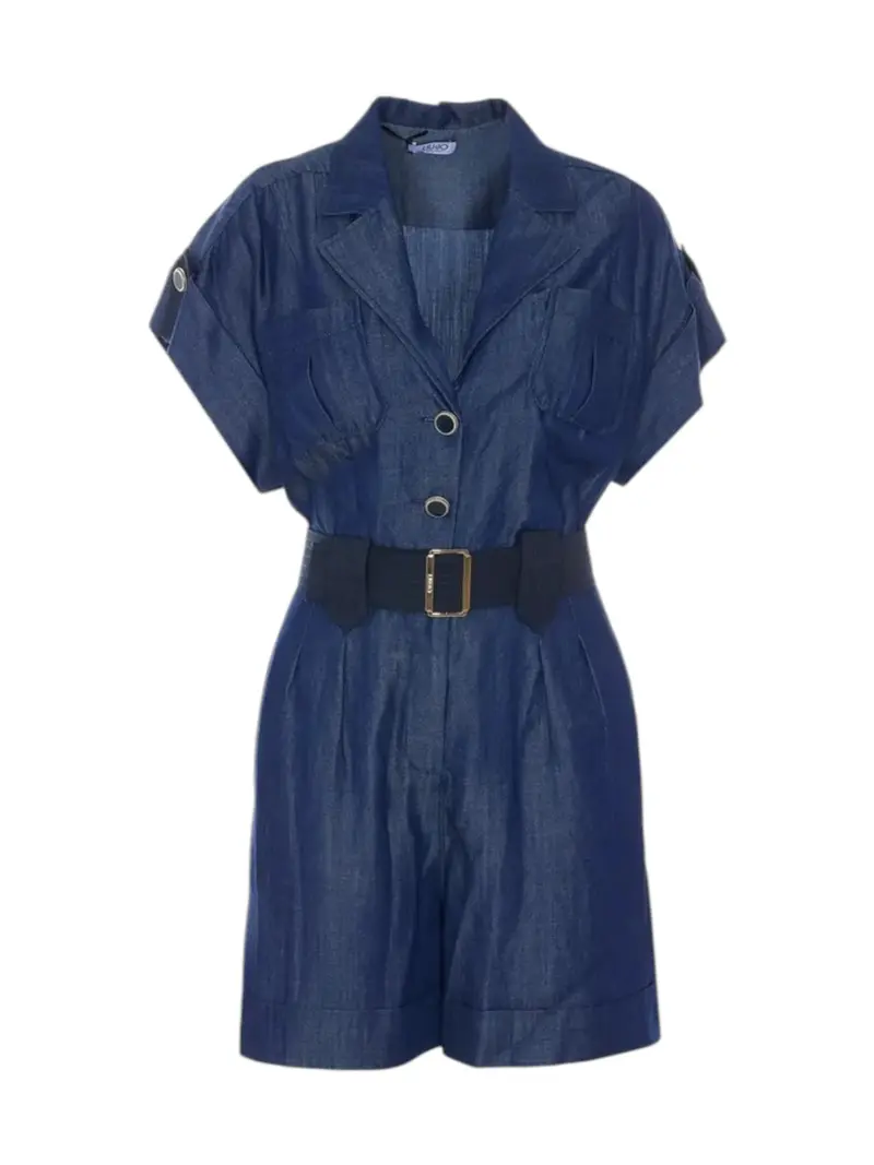 LIU JO BLUE DENIM Tuta Donna UA6313D0335 77000 NORMAL WASH
