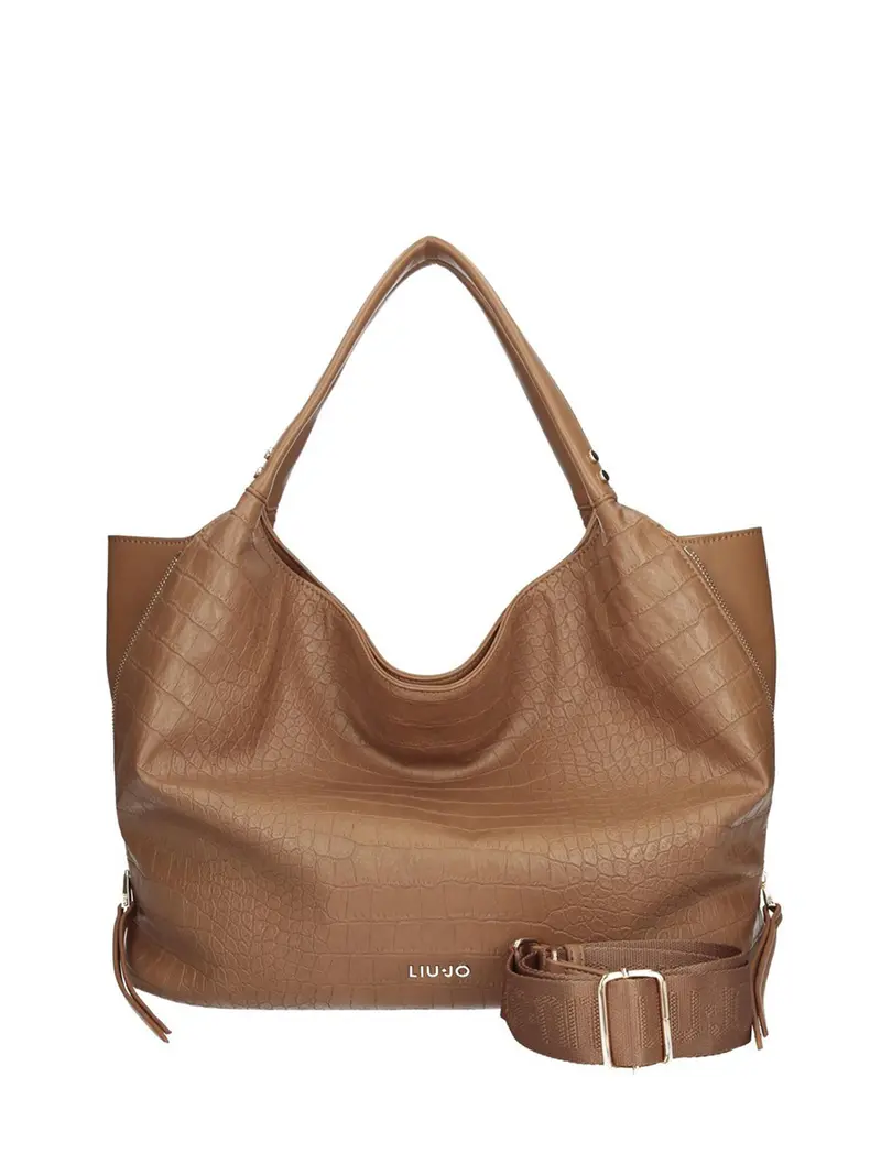 Liu Jo Borsa A Mano Effetto Cocco Suede