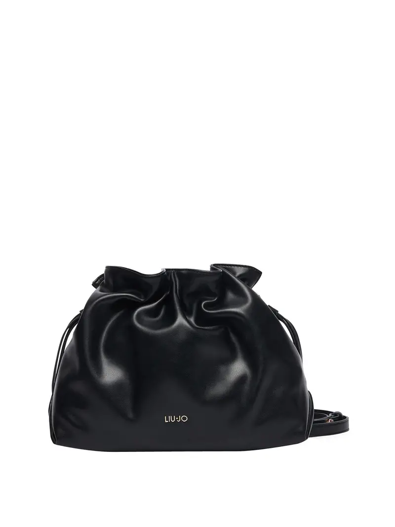 Liu Jo Borsa A Mano Logo Frontale Nero