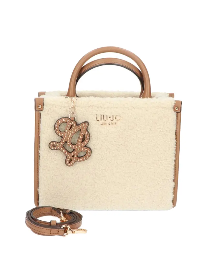 Liu Jo Borsa A Mano Teddy Cream