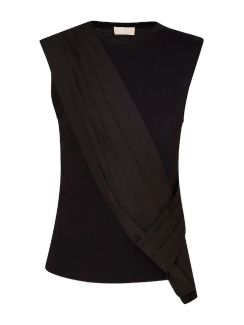 LIU JO FRESH T-Shirt e Polo Donna 8A4017J4830 22222 Nero