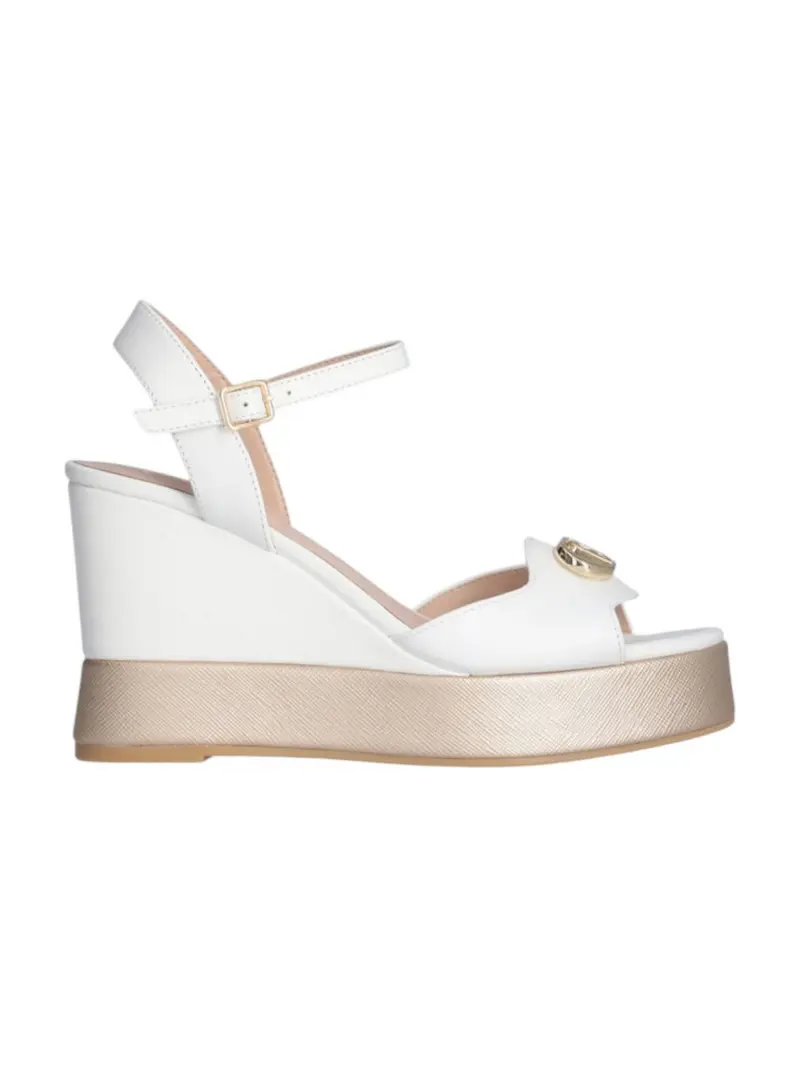 LIU JO Sandalo Donna KAREN 11 SA5117P0102 01065 CALF OFF WHITE