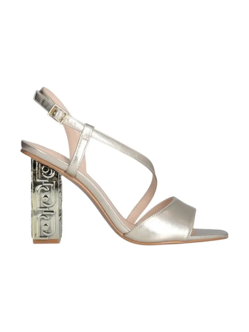 LIU JO Sandalo Donna SERENA 27 SA5135EX029 04178 METALLIC LIGHT GOLD
