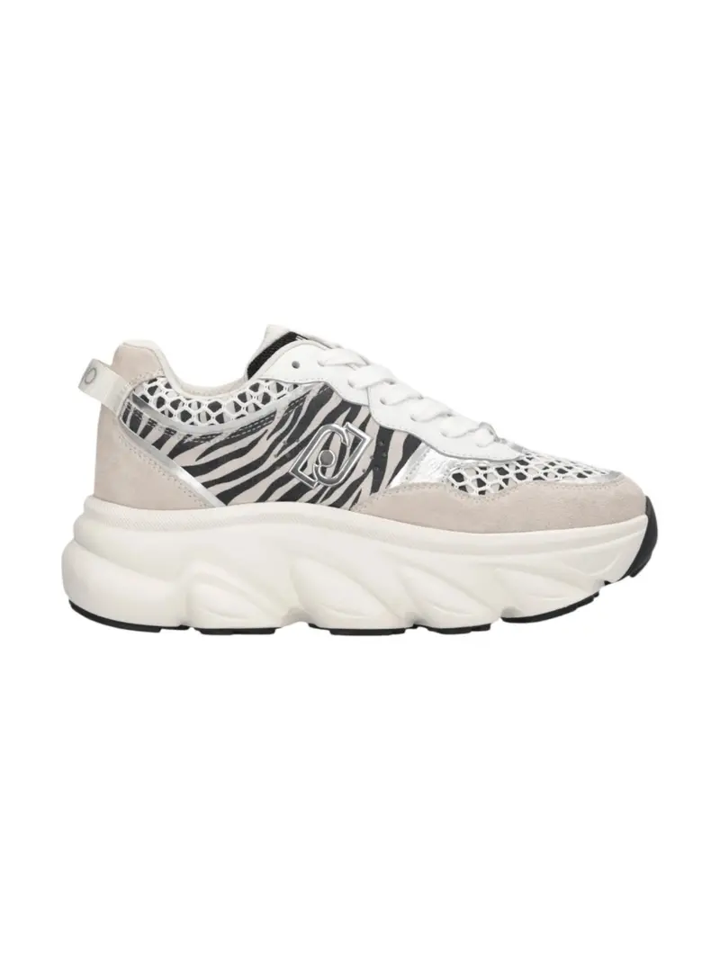 LIU JO Sneaker Donna STEFFY 01 BF5061PX749 S19D1 ZEBRA
