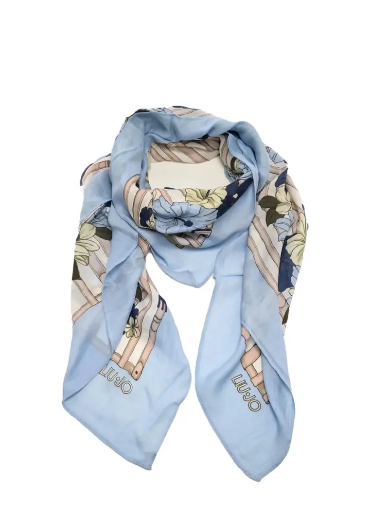 LIU JO SOFT Foulard Donna  2A5037T0300 00120 Blu