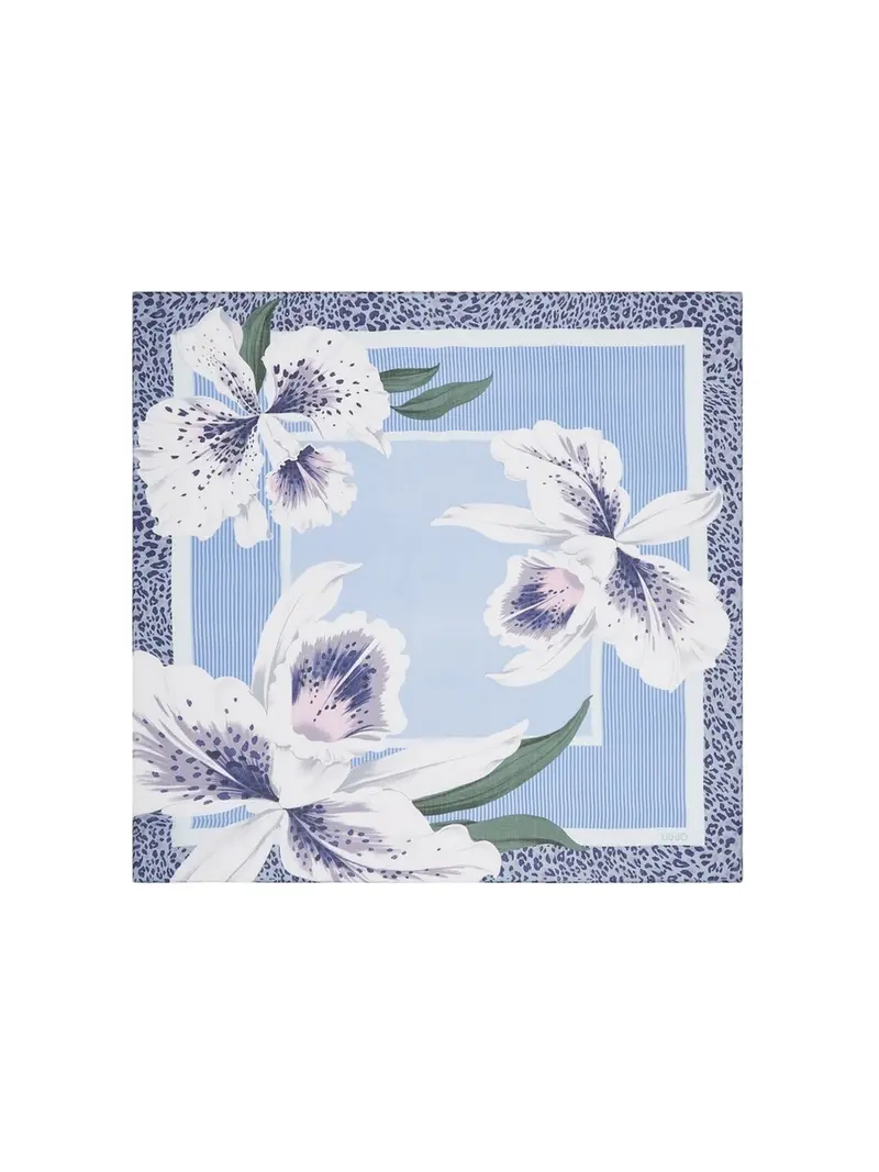 LIU JO SOFT Foulard Donna  2A6050T2738 53932 Bright blue wave
