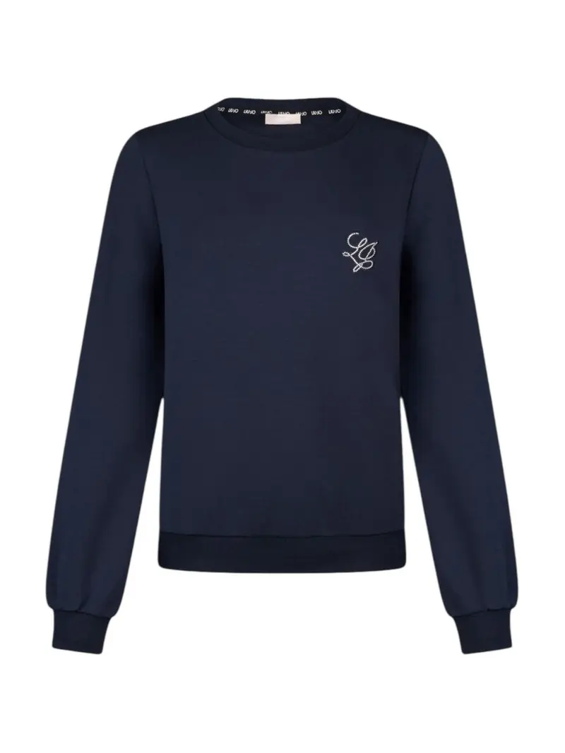 LIU JO SPORT Felpa Donna  TA6078JS869 93924 Night blu sky