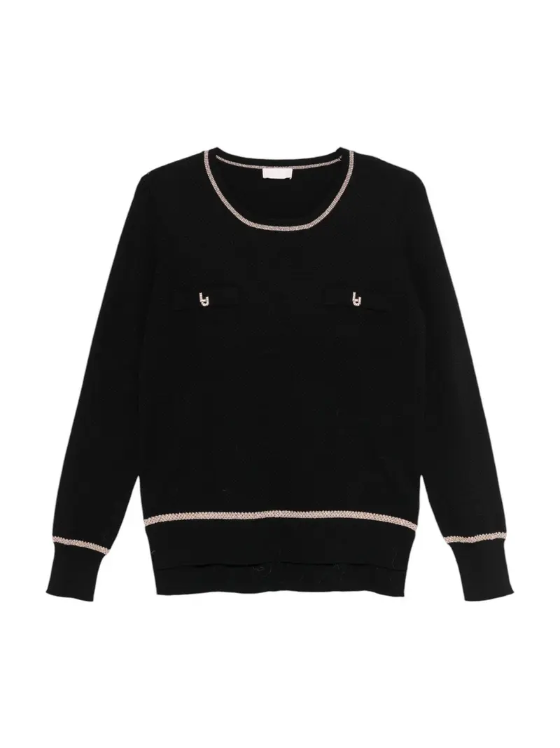 LIU JO SPORT Maglione Donna  TF4166MS75L A4268 Nero