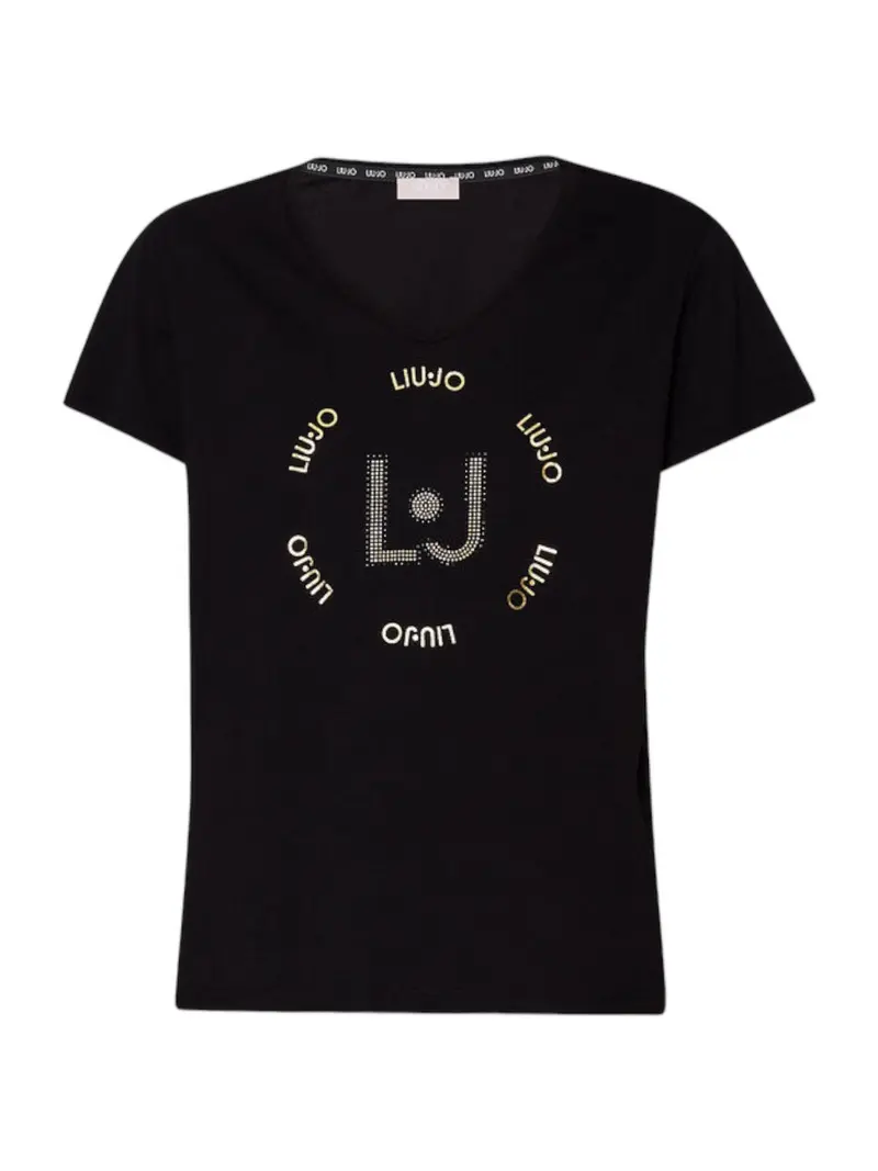 LIU JO SPORT T-Shirt e Polo Donna TA4137J6040 U9958 Nero