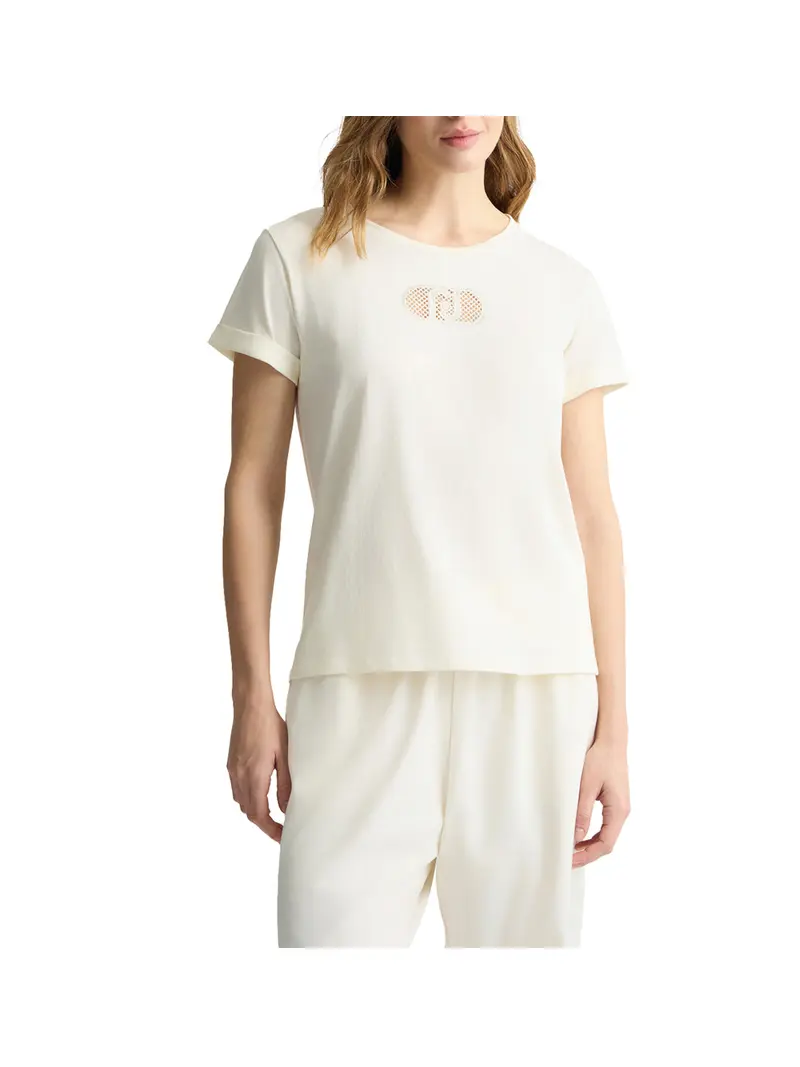 Liu Jo T-Shirt Donna Bianco