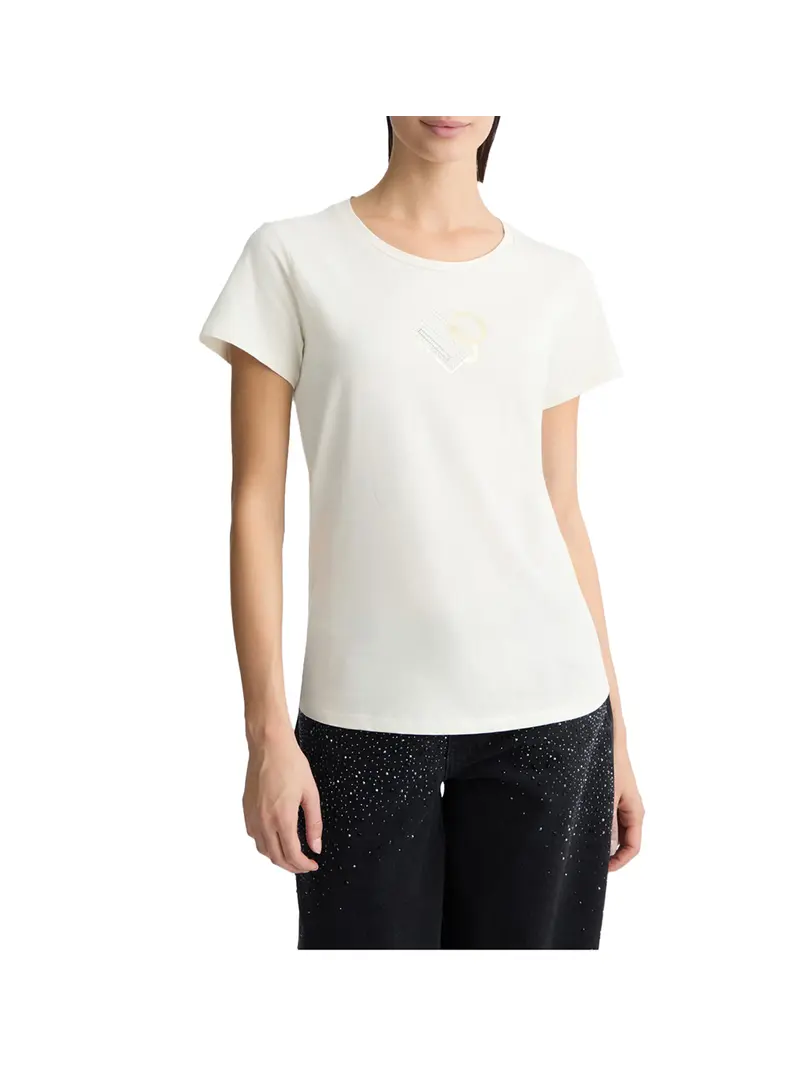 Liu Jo T-Shirt Donna Latte - Beige