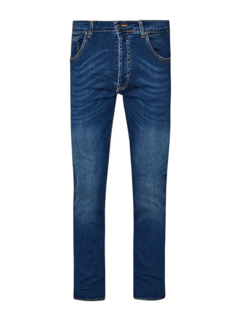LIU JO UOMO Jeans Uomo  QXX022D4970 77018 Blu