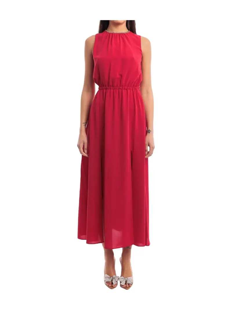 LIU JO WHITE Abito Donna  MA4193T4434 81761 Rosso