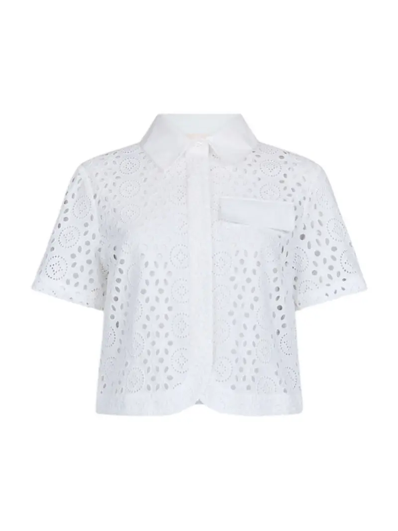 LIU JO WHITE Camicia Donna  WA5283T2182 11111 Bianco