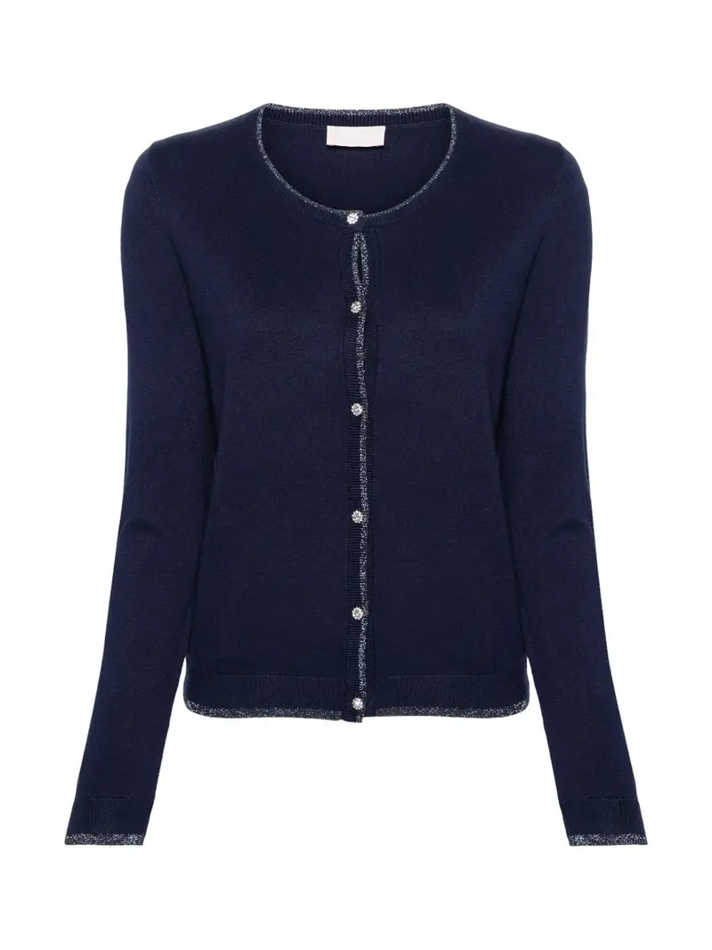 LIU JO WHITE Cardigan Donna  MA4076MS49I 93831 Blu
