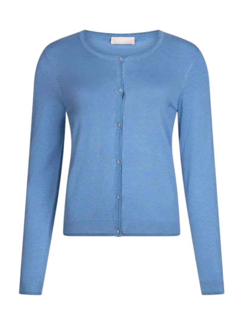 LIU JO WHITE Cardigan Donna  WA5382MS49I 73936 Blu