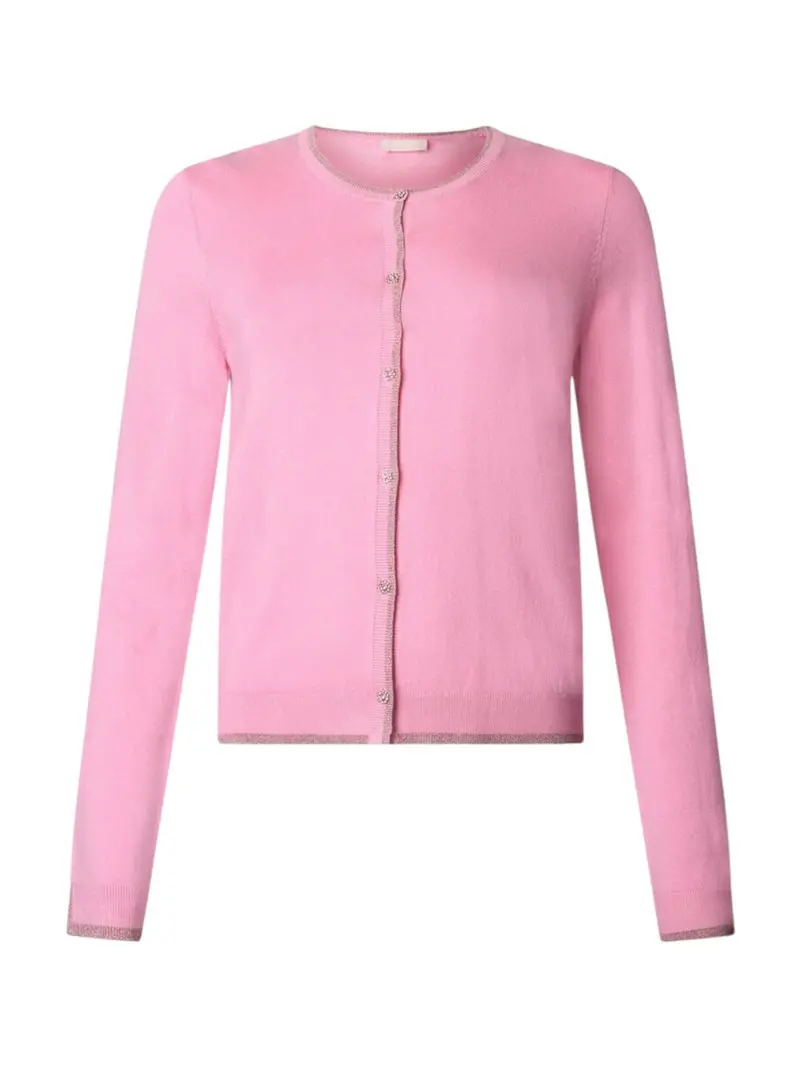 LIU JO WHITE Cardigan Donna  WA6280MS49I 52215 PEACHES