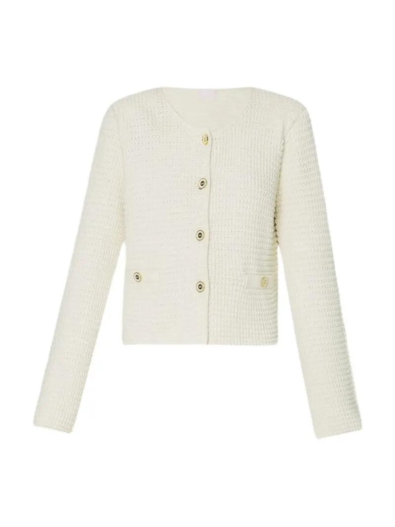 LIU JO WHITE Cardigan Donna  WF4443MS016 10701 Bianco