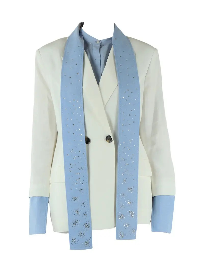 LIU JO WHITE Giacca Donna  WA6436T4818 10701 BIANCO LANA