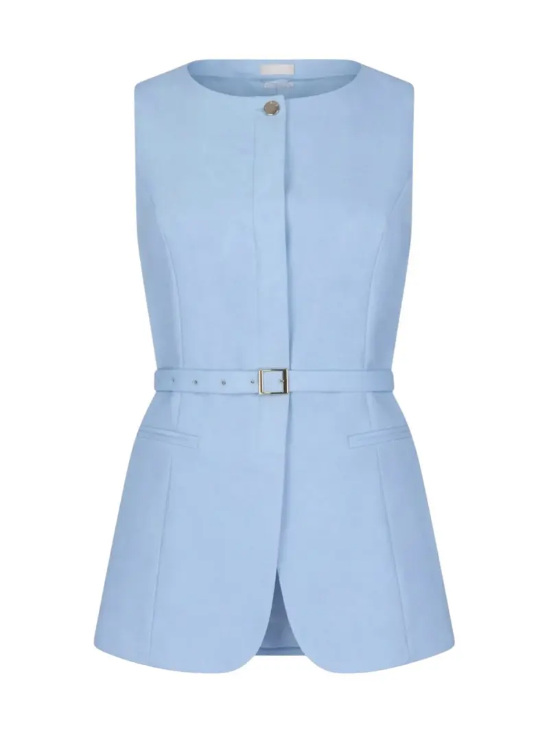 LIU JO WHITE Gilet Donna  WA6209TS896 44121 Blue bell