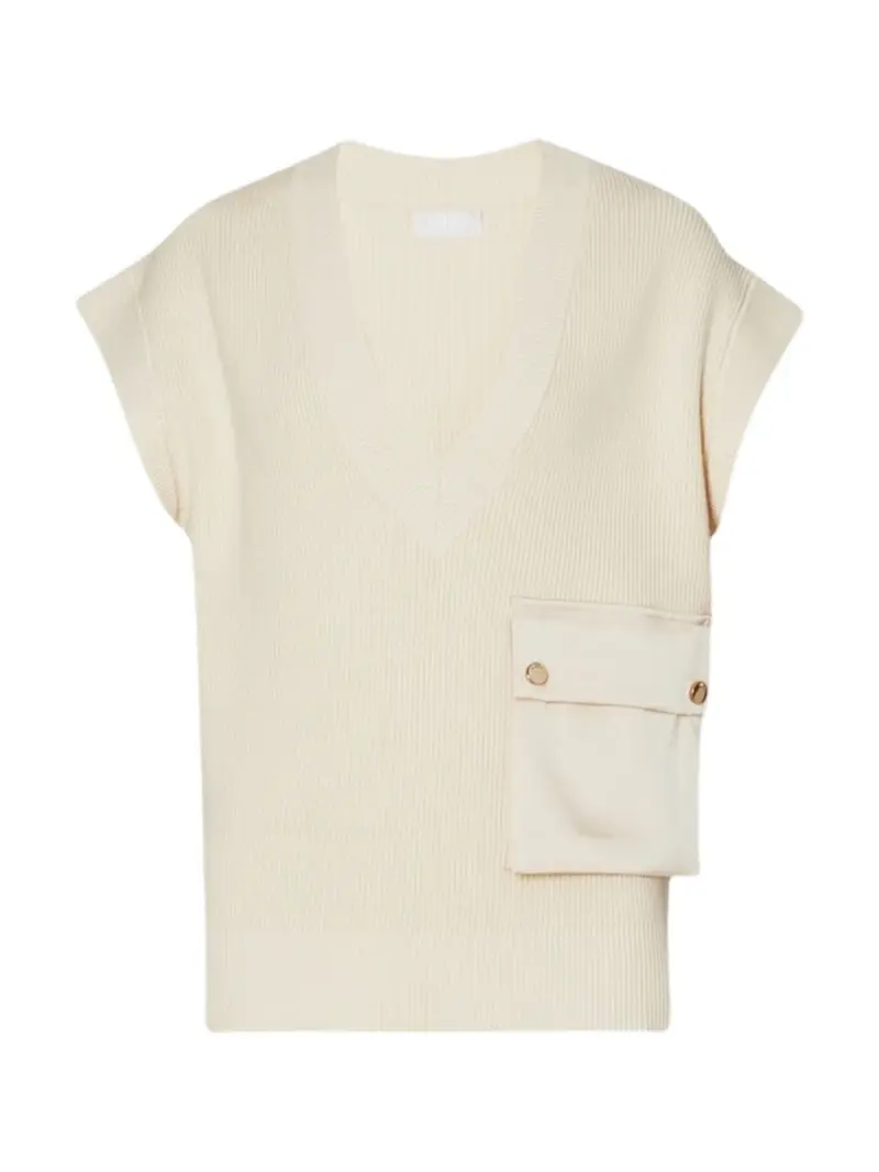 LIU JO WHITE Gilet Donna WF4474MS99E 20304 Beige