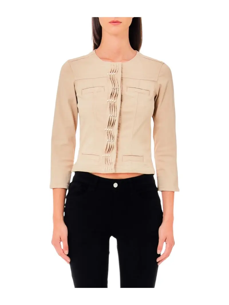 LIU JO WHITE Giubbino Donna  MA4297T4033 N9357 Beige