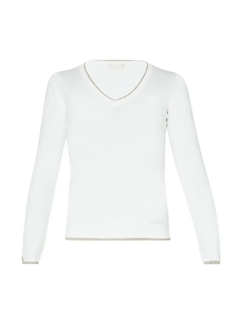 LIU JO WHITE Maglia Donna  MA4073MS49I 11111 Bianco