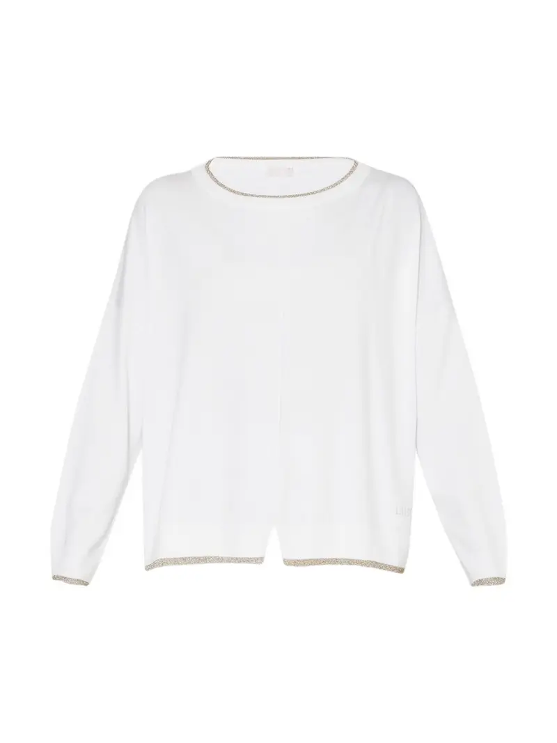 LIU JO WHITE Maglia Donna  MA4074MS49I 11111 Bianco
