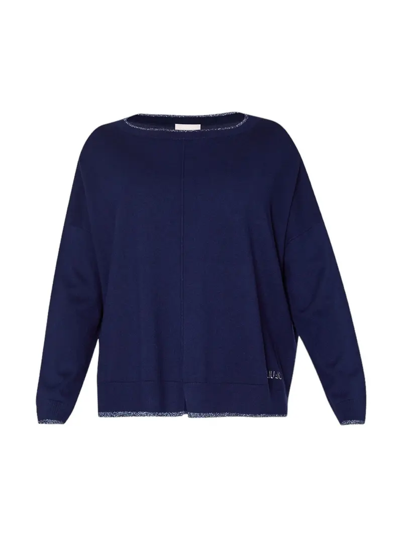 LIU JO WHITE Maglia Donna  MA4074MS49I 93831 Blu