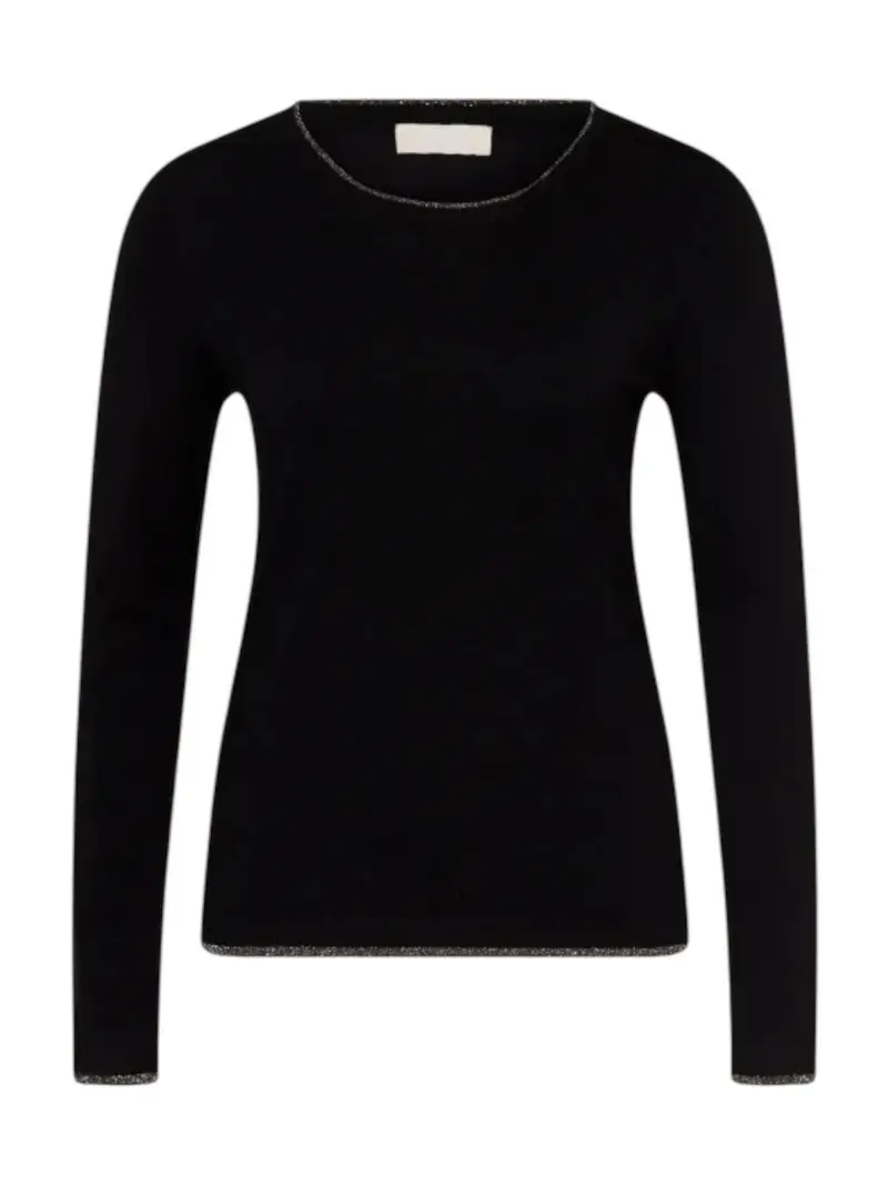 LIU JO WHITE Maglia Donna MF5226MS49I 22222 Nero
