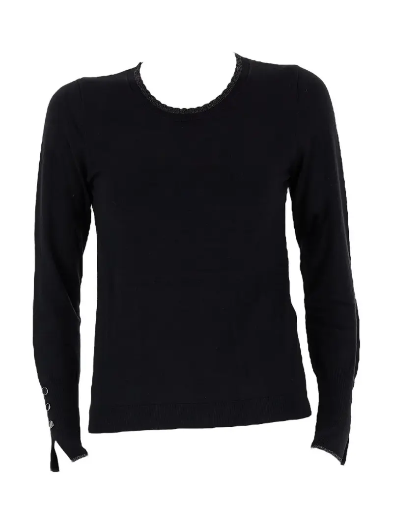 LIU JO WHITE Maglia Donna  WF4574MS49I 22222 Nero