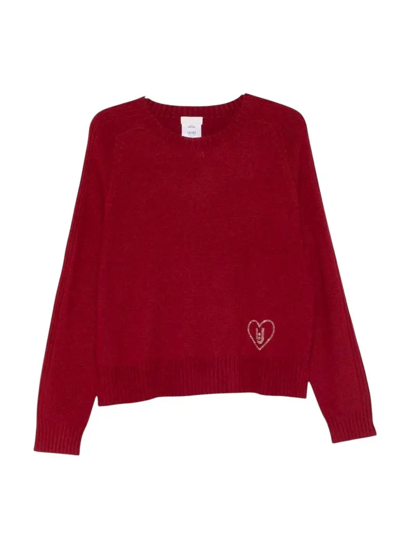 LIU JO WHITE Maglione Donna MF5444MS76L 91650 Pepper