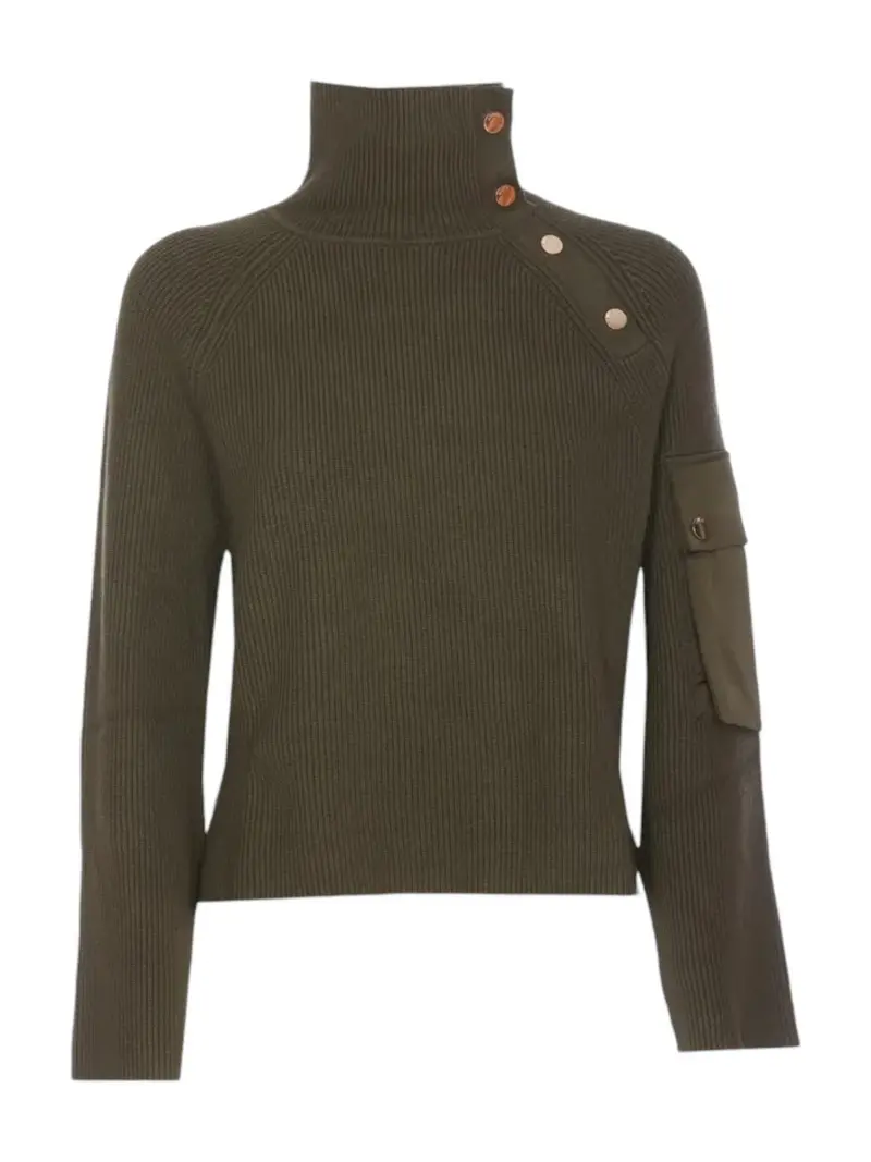 LIU JO WHITE Maglione Donna WF4475MS99E 90515 Verde