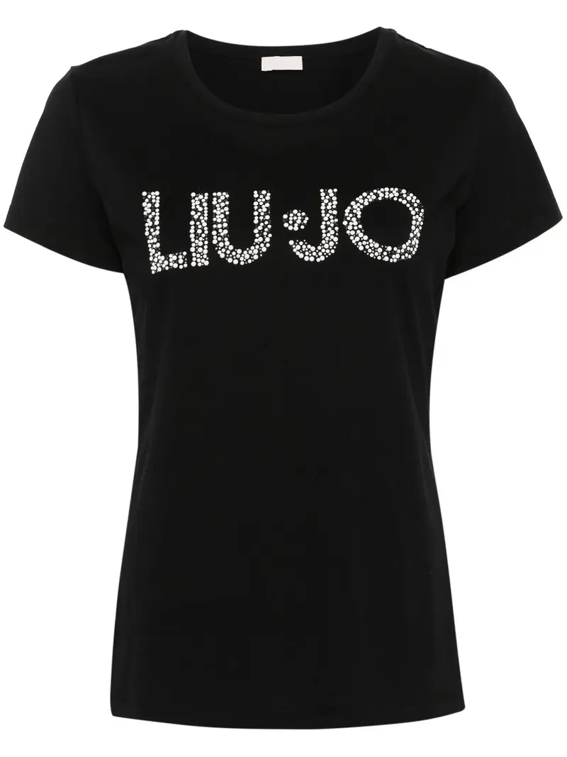 LIU JO WHITE T-Shirt e Polo Donna  MA4322J5904 N9332 Nero