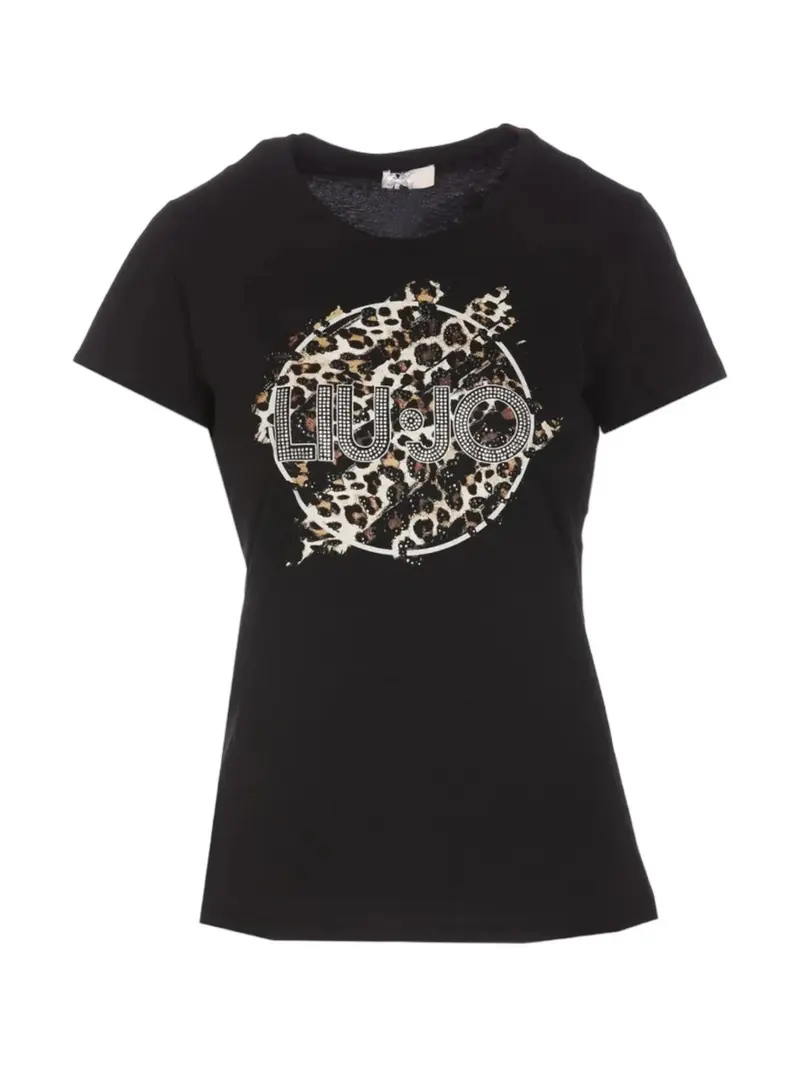 LIU JO WHITE T-Shirt e Polo Donna  MA4340JS923 N9360 Nero