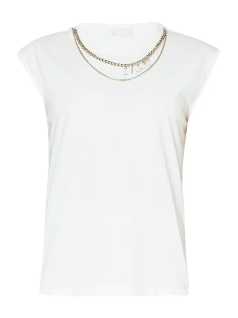 LIU JO WHITE T-Shirt e Polo Donna  WA4016J5003 Q9998 Bianco