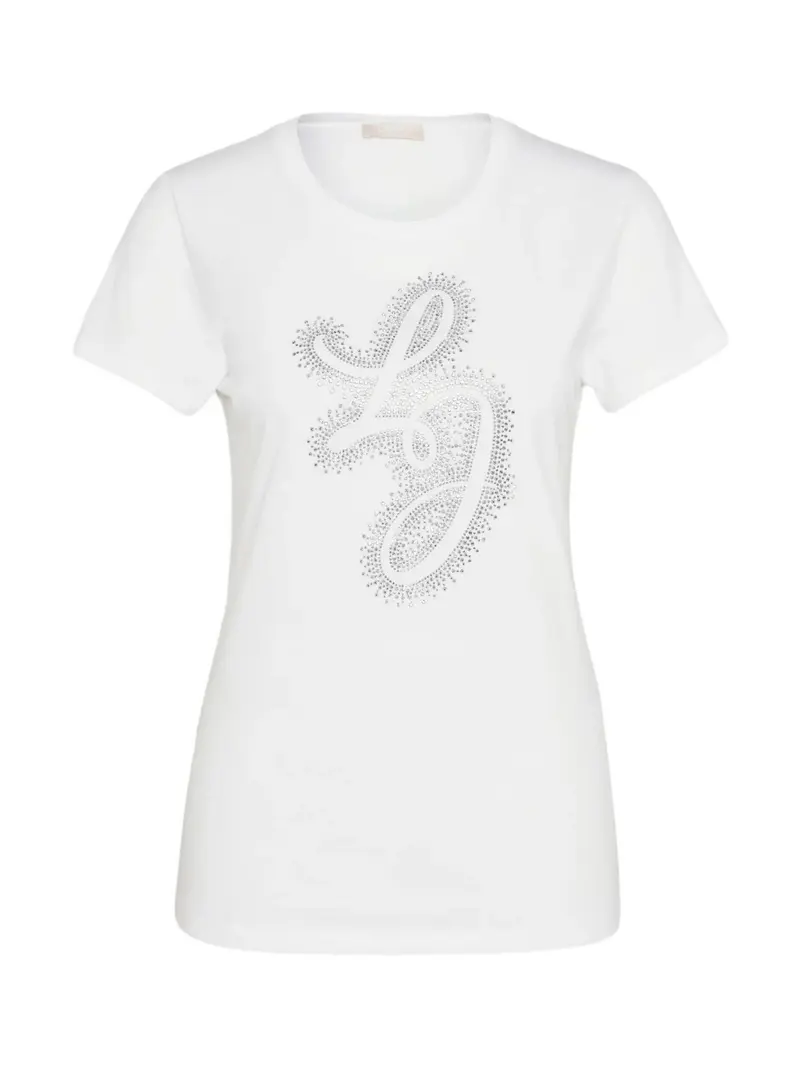 LIU JO WHITE T-Shirt e Polo Donna  WA4051JS923 Q9979 Bianco