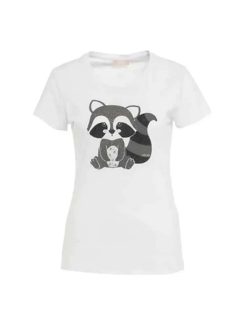 LIU JO WHITE T-Shirt e Polo Donna  WF4102J5904 N9884 Bianco