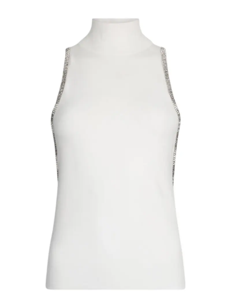 LIU JO WHITE Top Donna  WA5224MS55N 10701 Bianco