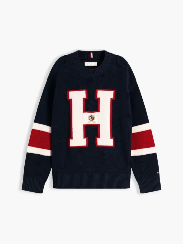 Logo graphic jumper