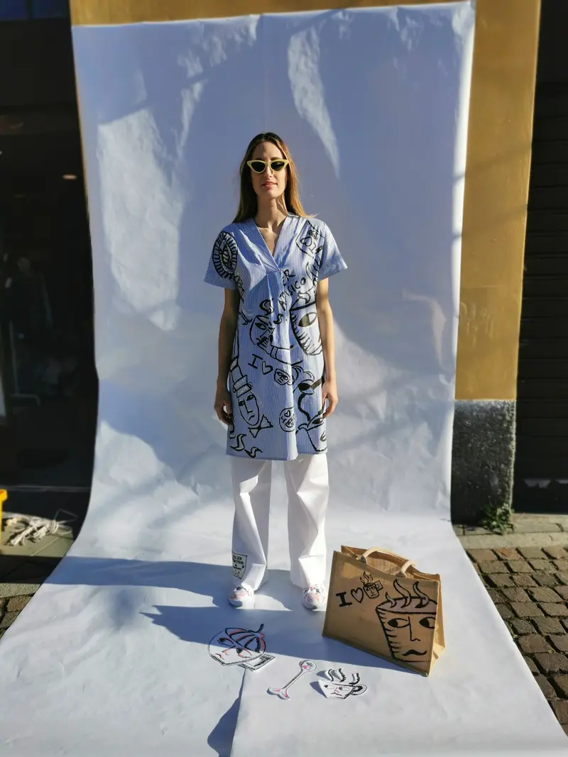 LONG SHIRT AT. METAFISICO 1