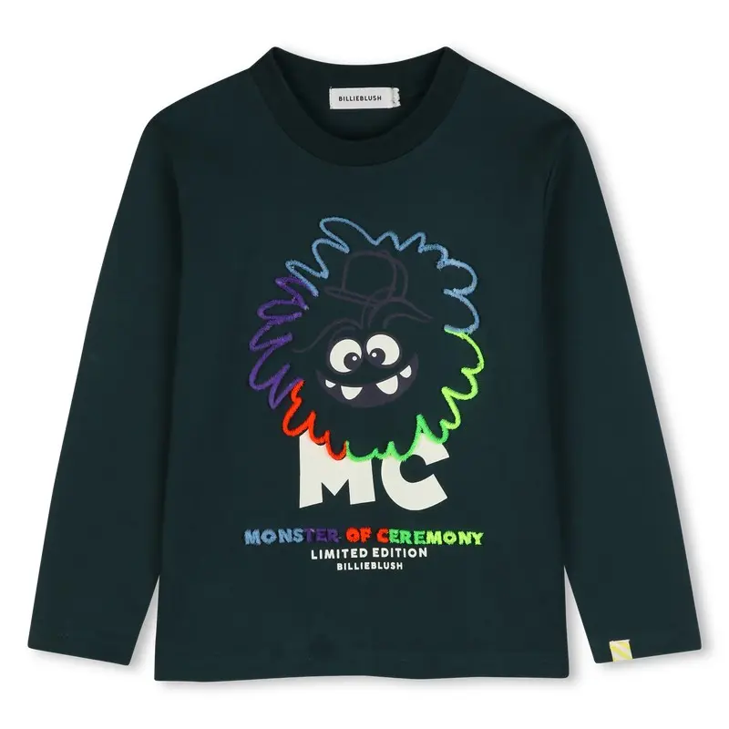 Long sleeve t-shirt dark sea
