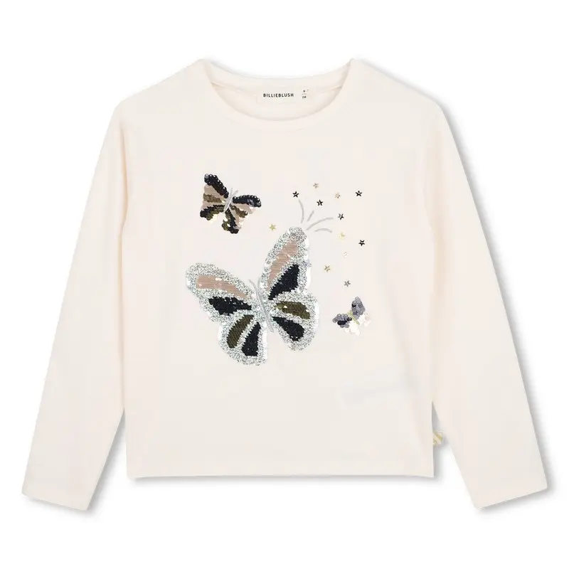 Long sleeve t-shirt ivory