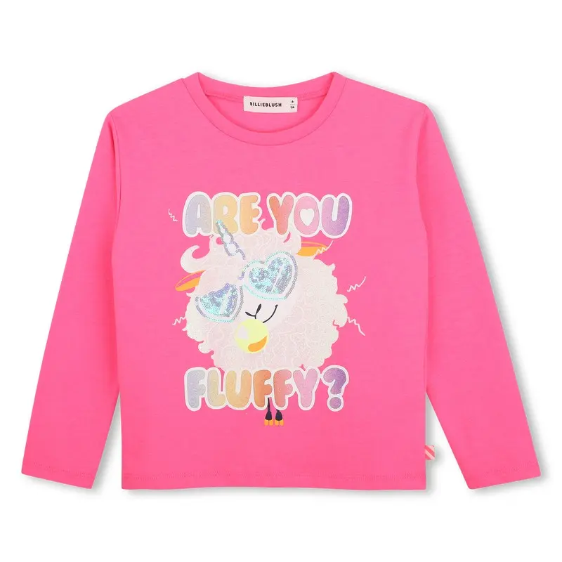 Long sleeve t-shirt pink