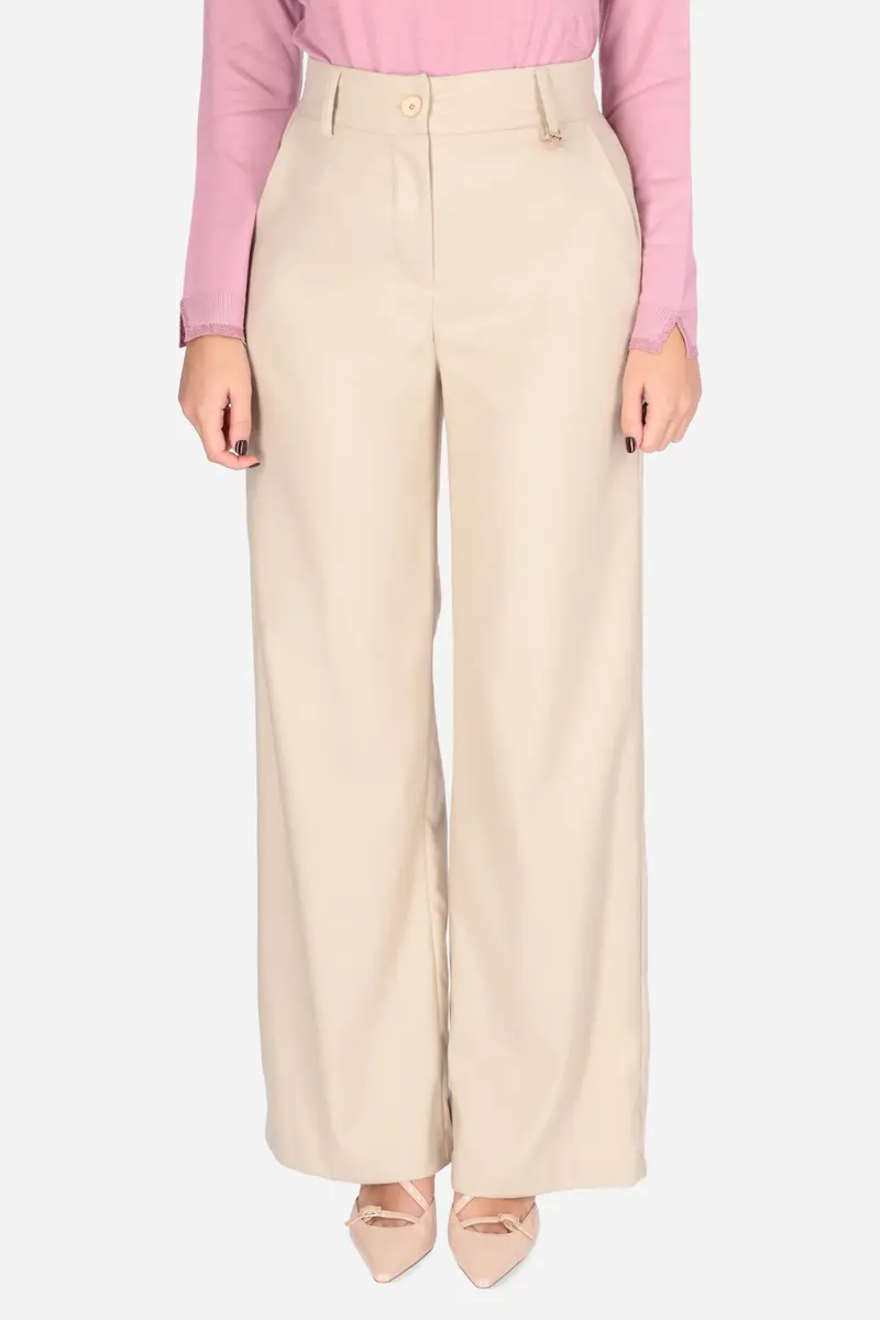 MADEMOISELLE DU MONDE - D MDM217 Pantalone