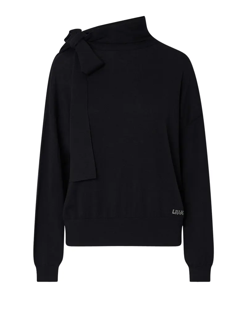 Maglia Con Fusciacca Liu Jo - Nero