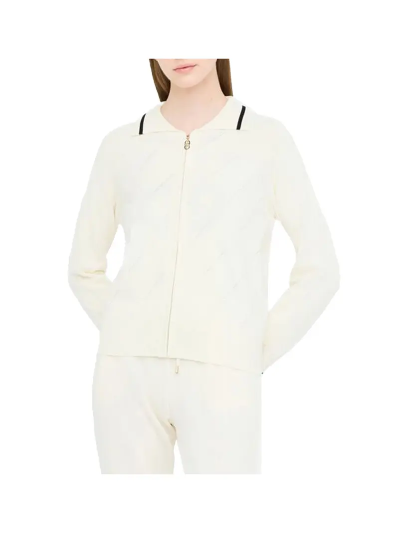 Maglia Ecs Maglia Zippata Liu Jo Donna - Bianco