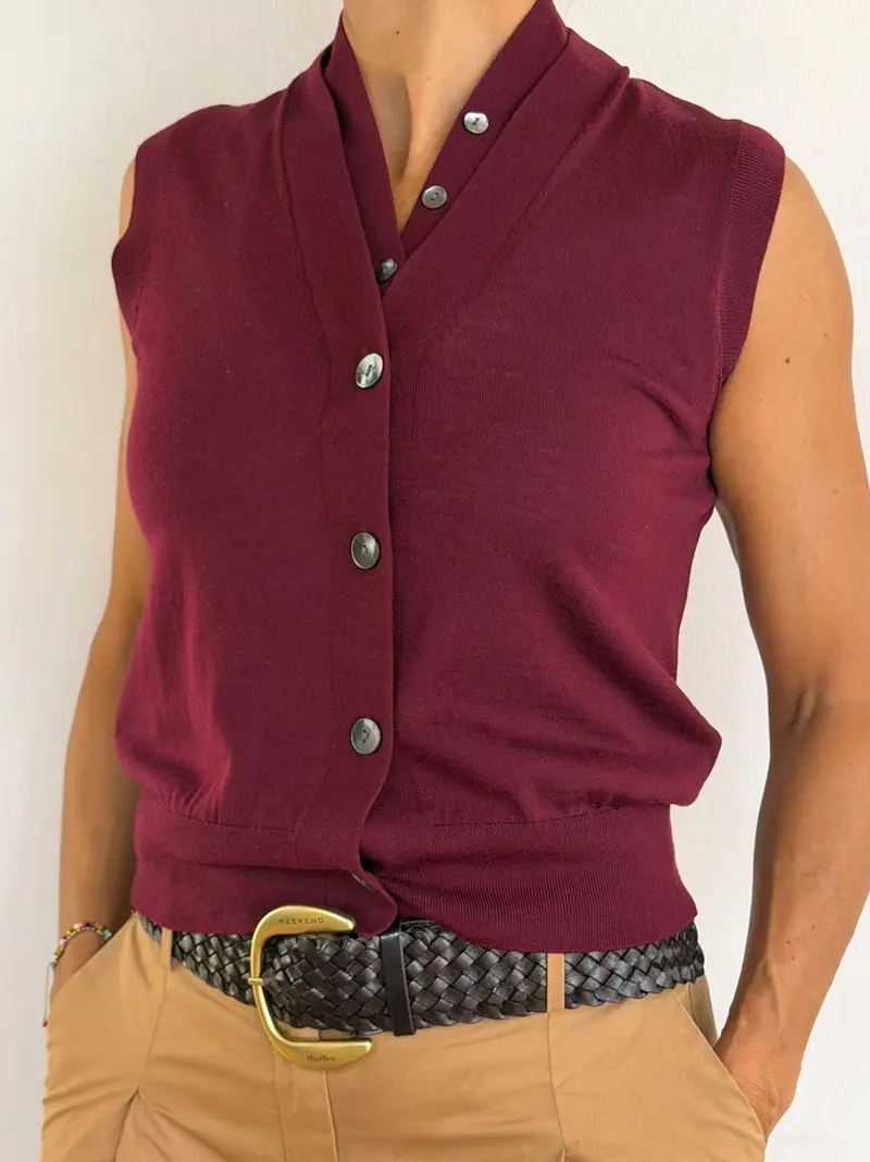maglia\gilet extra fine