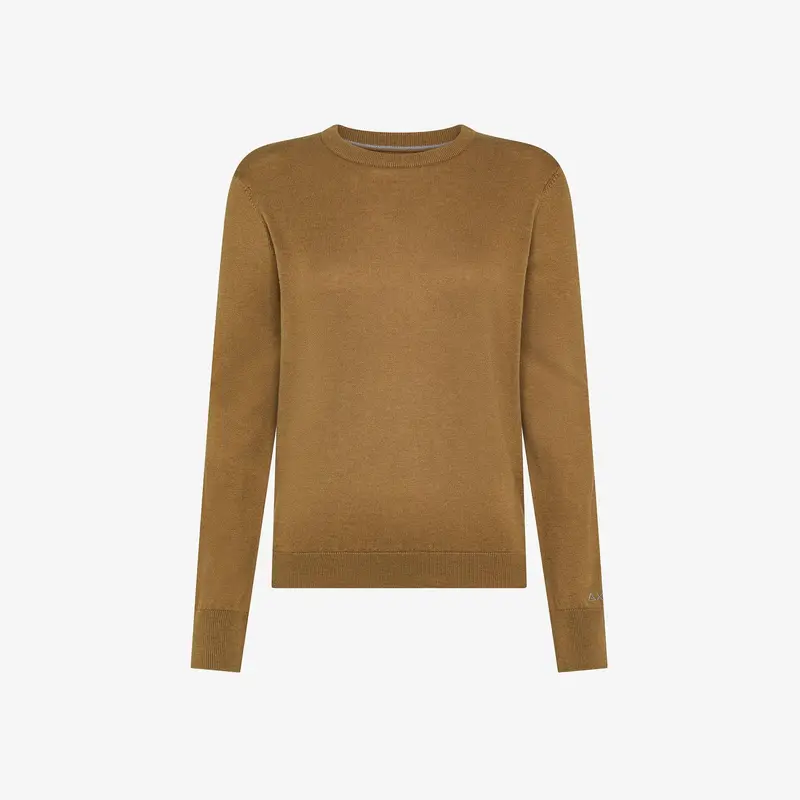 Maglia girocollo in lana