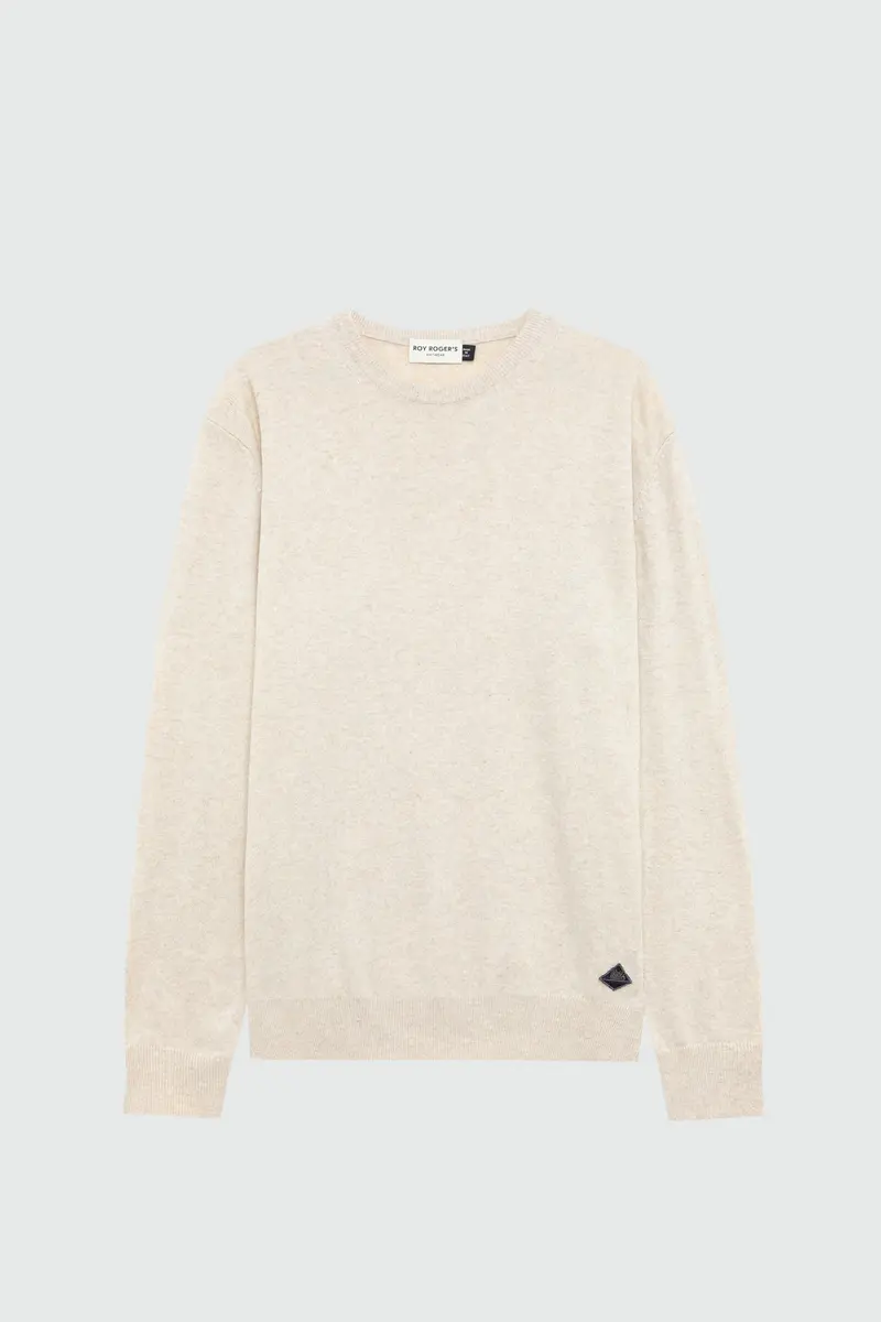 MAGLIA GIROCOLLO IN LANA E CASHMERE SILK